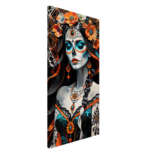 Eternal Elegance: La Catrina in Bloom